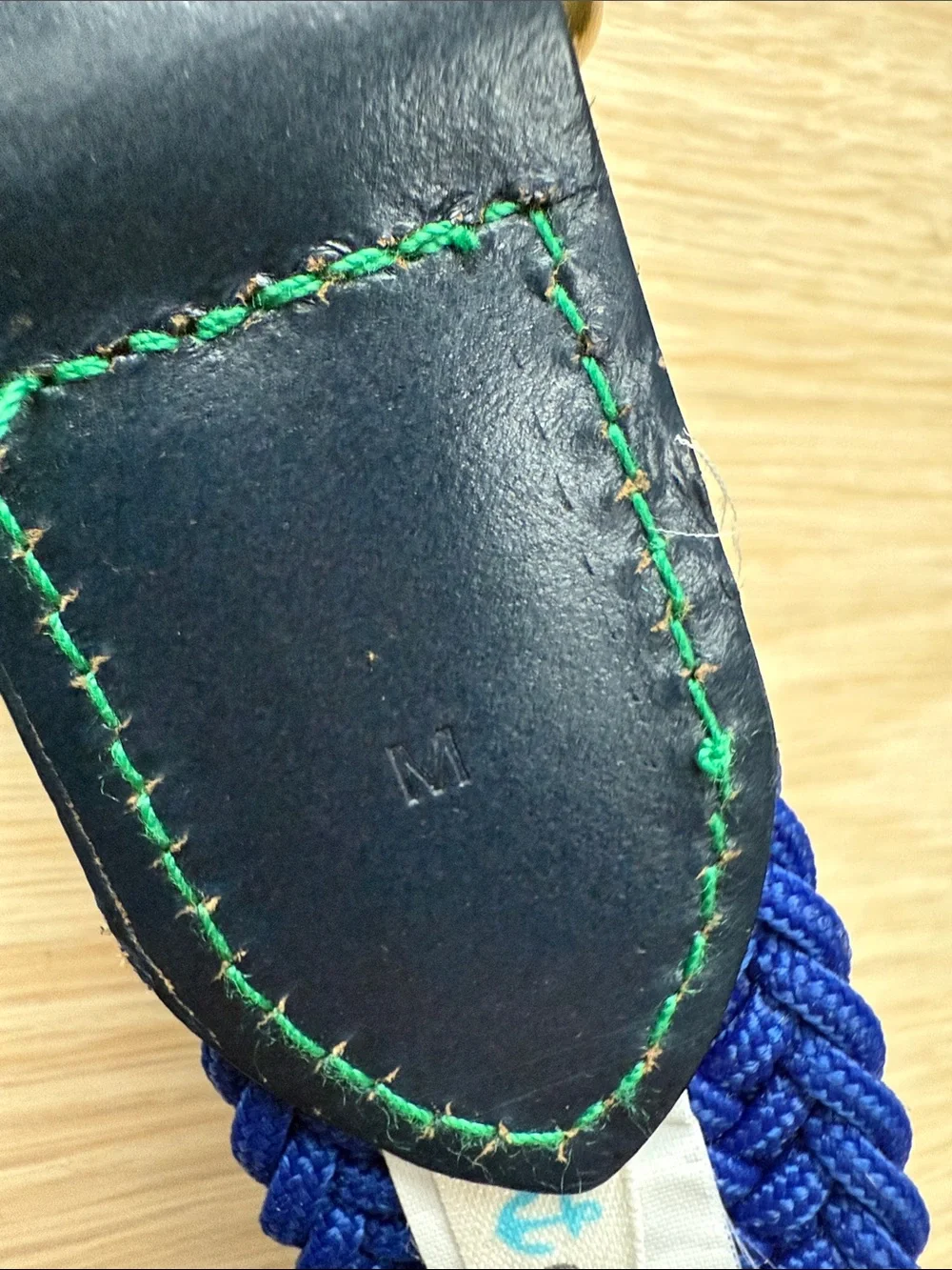 Boy’s J. Crew Blue Braided Web Belt